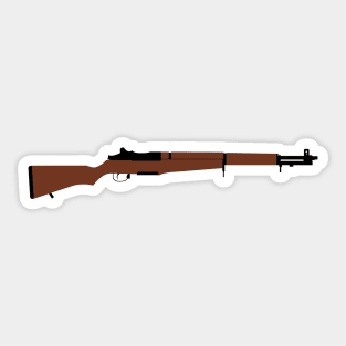 M1 Garand 1936 standard U.S. service rifle historical U.S. weapon Sticker